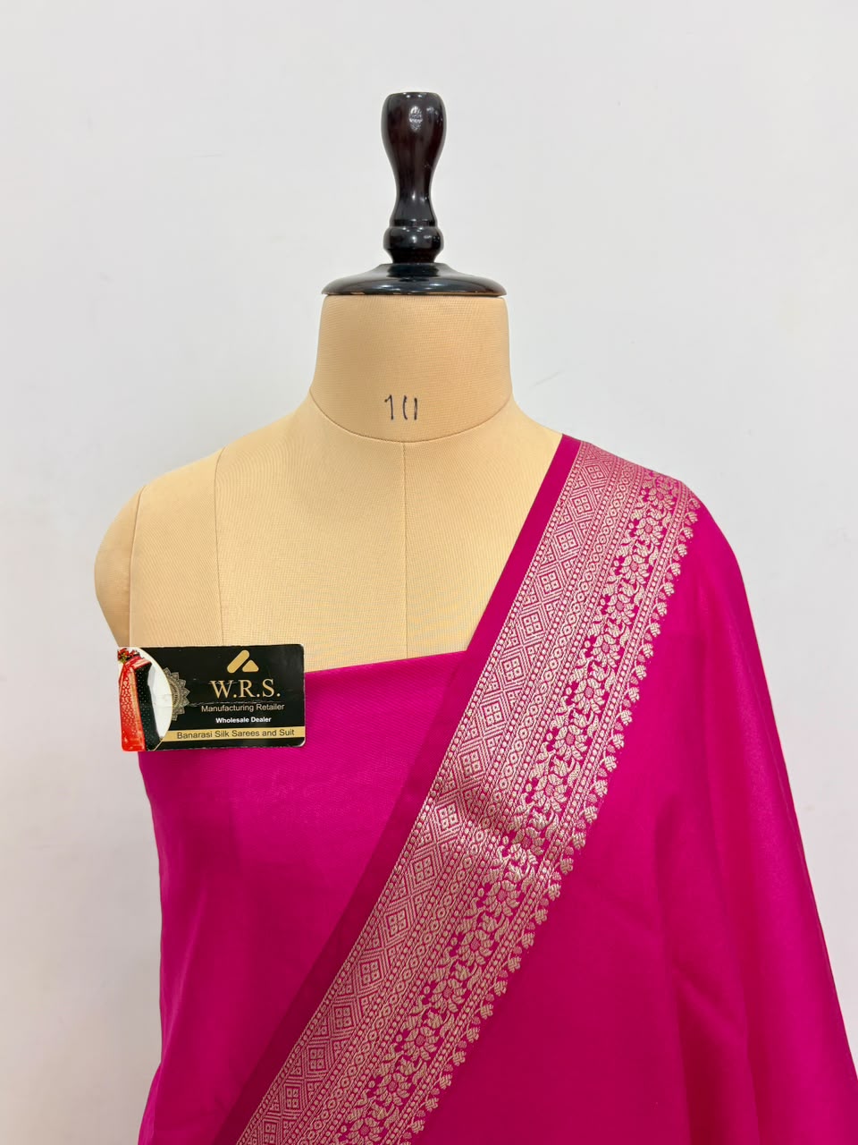 Rani Pink Chiniya D.P.N Banarasi Saree – Soft, Elegant &amp; Festive Wear
